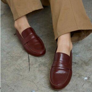 Jamie Haller Burgundy Loafers